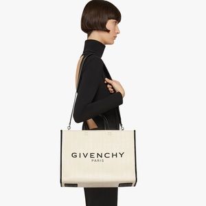 Givenchy Tote Bag (Medium GTote 4G coated canvas)